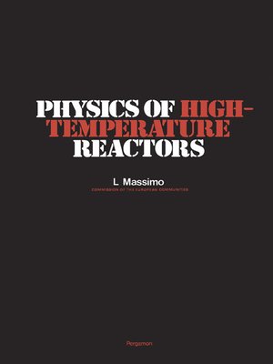 cover image of Physics of High-Temperature Reactors